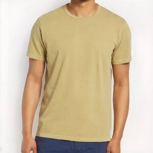 Madewell Men’s Garment Dyed Allday Crewneck T-Shirt in Light Green, Size XL